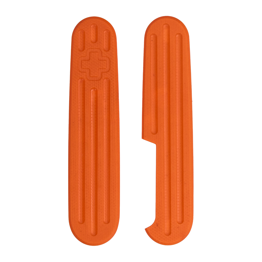 Scales 91 mm Fluted in G10 in orange for Swiss Army Knife – Daily Customs