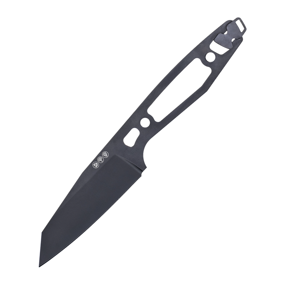AK1 blade reverse tanto in black – Daily Customs